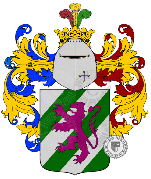 Coat of arms of family bicchieri