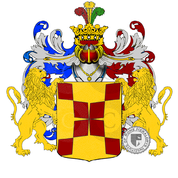 Coat of arms of family miolli