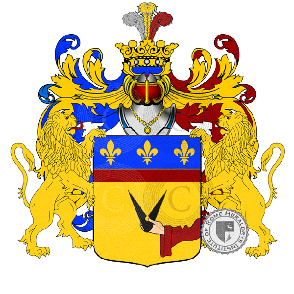 Coat of arms of family ginnasi