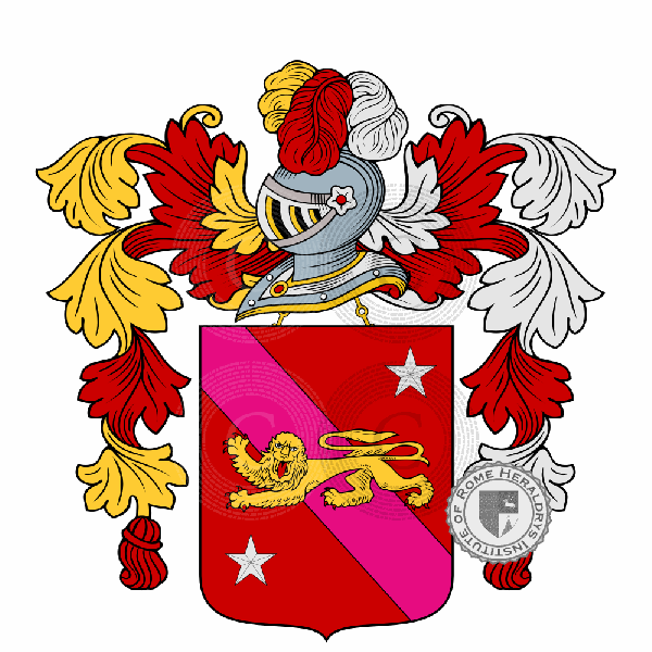 Coat of arms of family Bacchetta