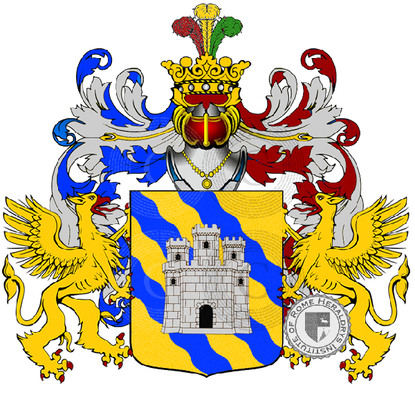 Coat of arms of family la fragola