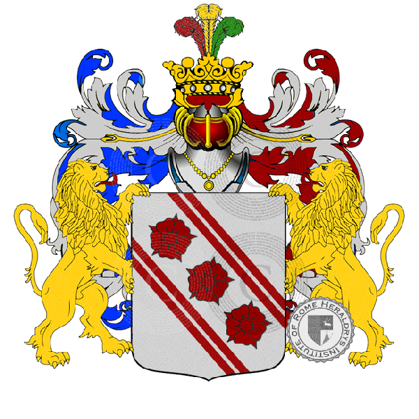 Coat of arms of family fiorentino