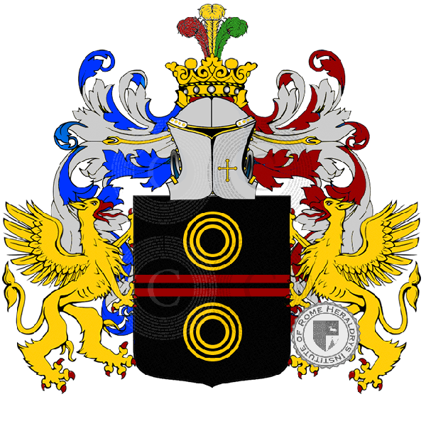 Coat of arms of family musselli