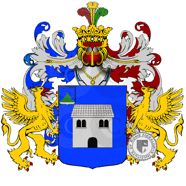 Coat of arms of family casanova sospirolo