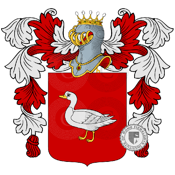 Coat of arms of family Alù