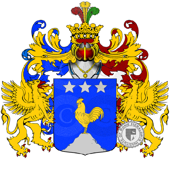 Coat of arms of family cochet