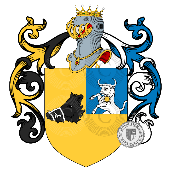 Coat of arms of family Baggi Muzzani