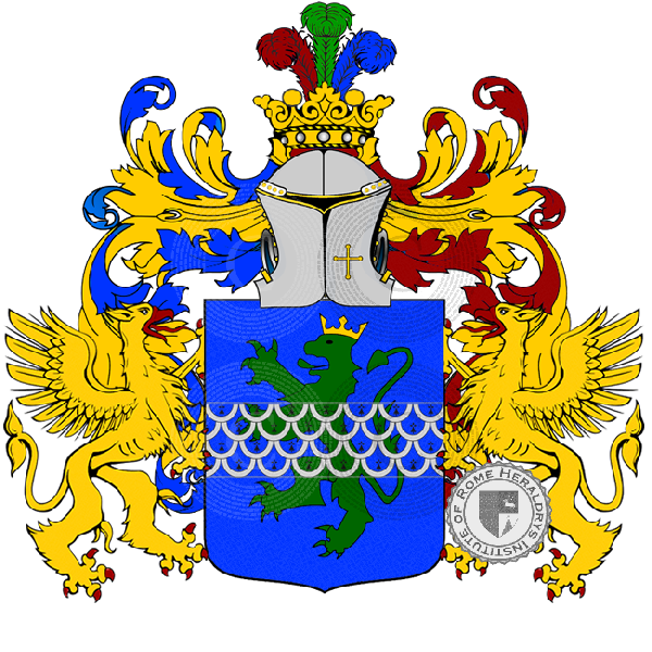 Coat of arms of family seripa