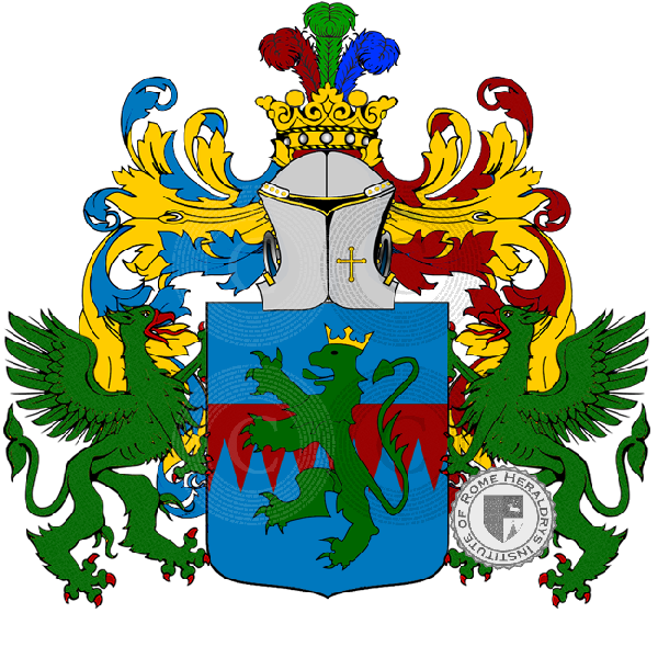 Coat of arms of family magnolfi