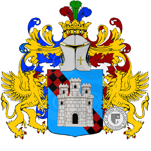 Coat of arms of family bertelegni