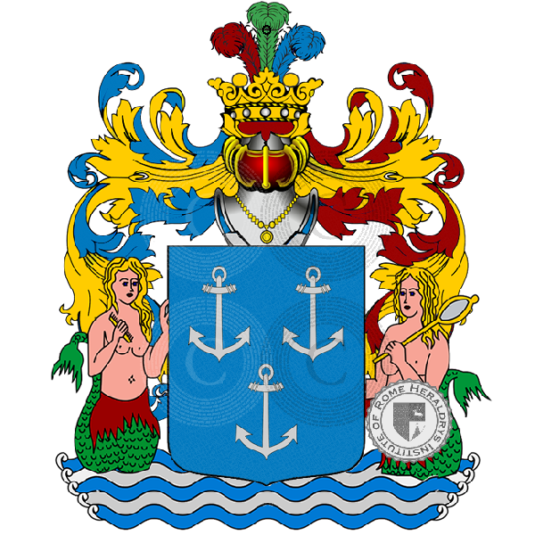 Coat of arms of family bonaldo