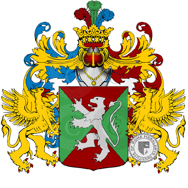 Coat of arms of family riccoboni