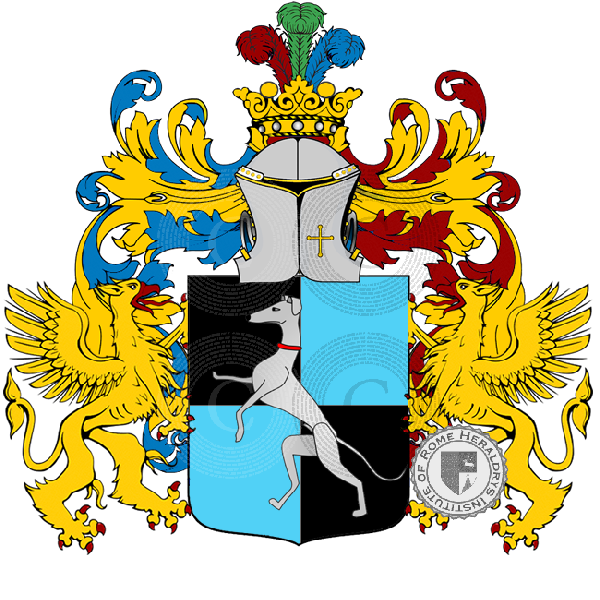 Coat of arms of family sforzini