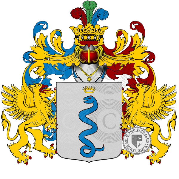 Wappen der Familie nasari o nassari