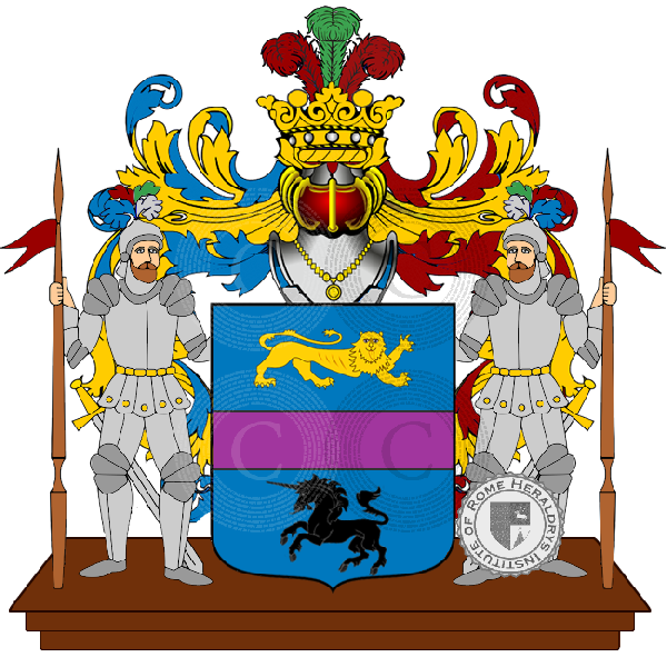 Wappen der Familie canfora
