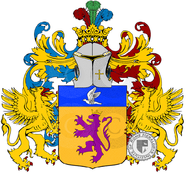 Coat of arms of family paccavia