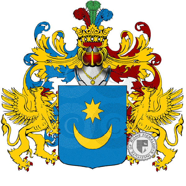 Wappen der Familie Borghi