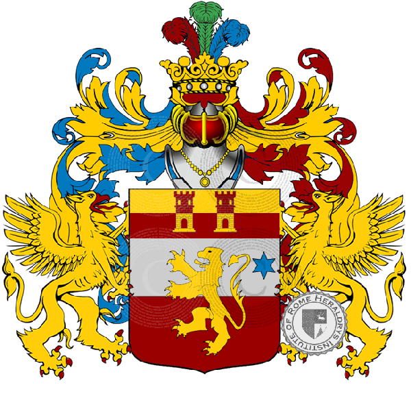 Coat of arms of family bongini