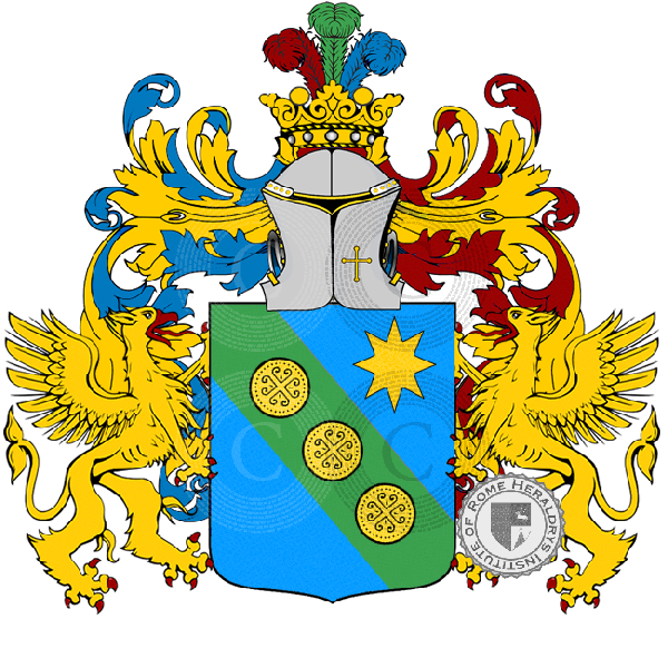 Coat of arms of family fiocchi
