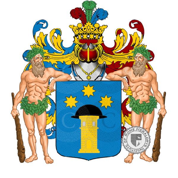 Coat of arms of family signorini