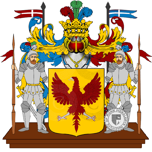 Coat of arms of family aquiar