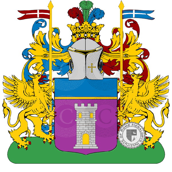 Coat of arms of family serighelli