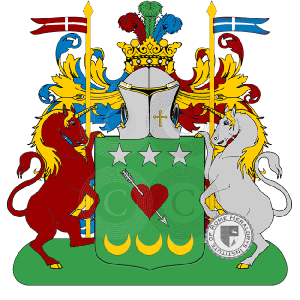 Coat of arms of family amorelli