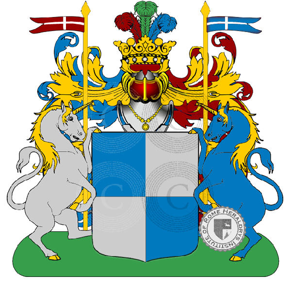 Coat of arms of family Luciano