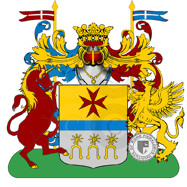 Coat of arms of family cret