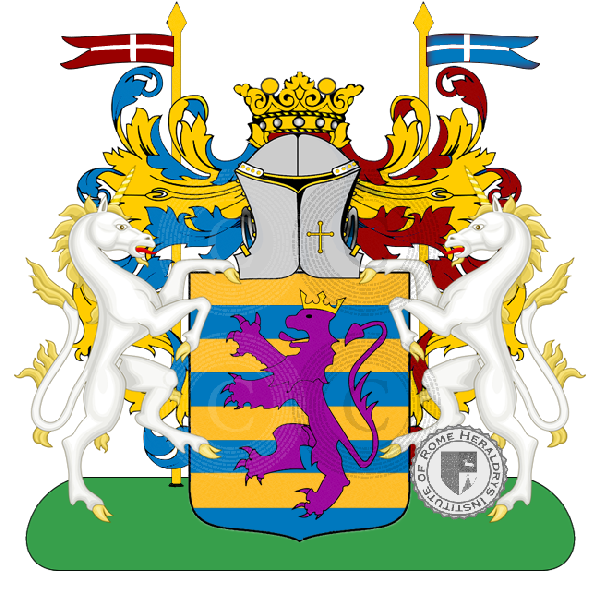 Coat of arms of family fiamingo