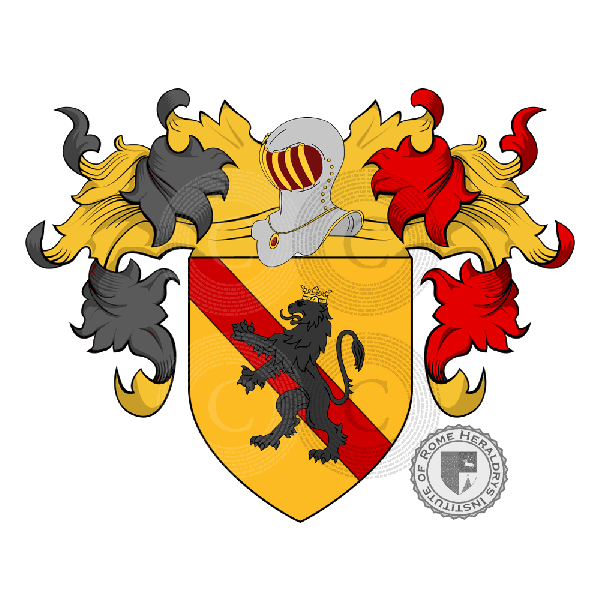 Wappen der Familie Arzeno