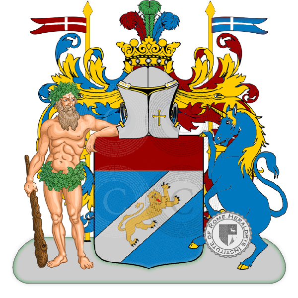 Coat of arms of family capodieci