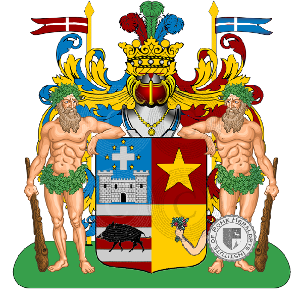 Coat of arms of family Casa