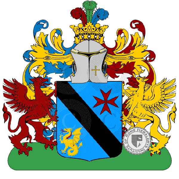 Coat of arms of family spaziani