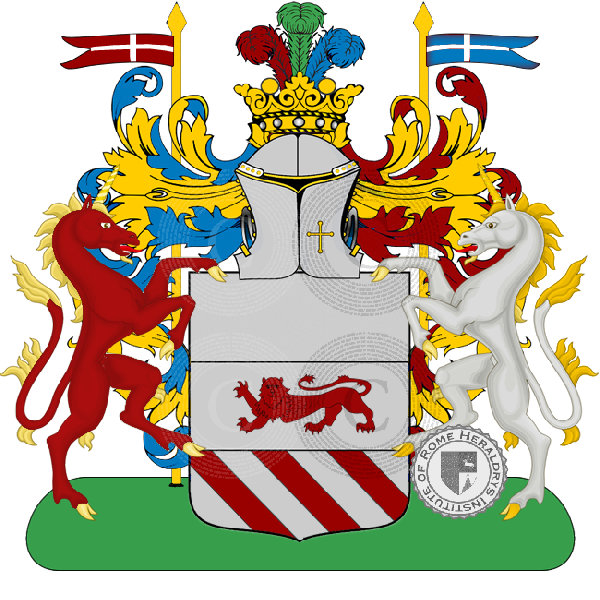 Coat of arms of family lanzalaco