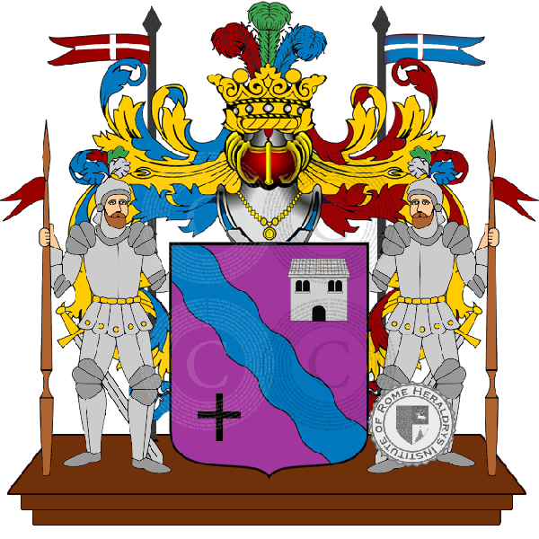 Coat of arms of family casetta