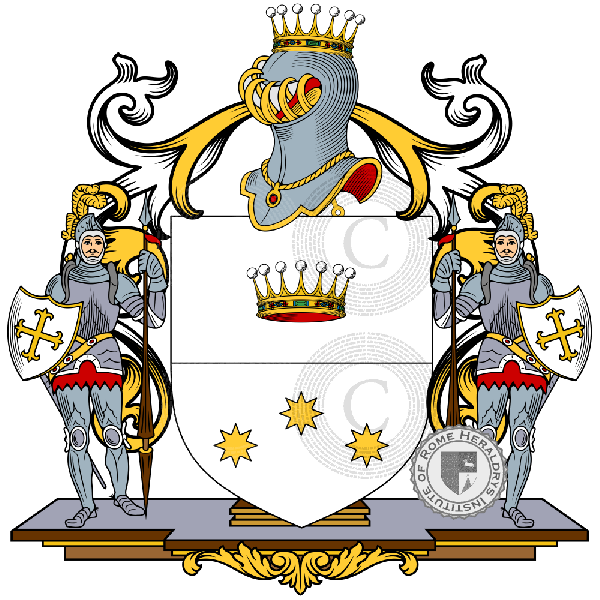Escudo de la familia Duca