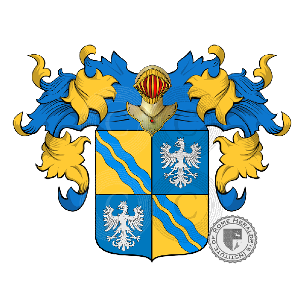 Coat of arms of family Gaetani o Caetani