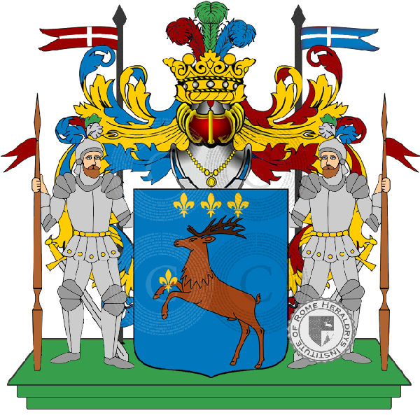 Coat of arms of family ceroni