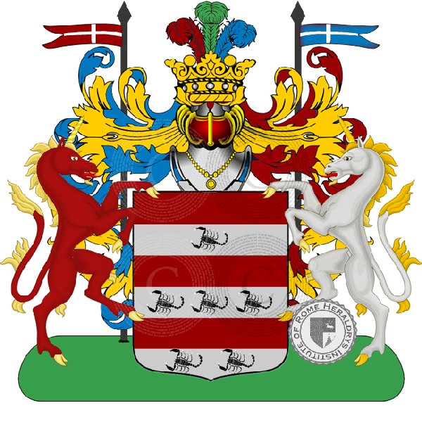 Coat of arms of family brandolini
