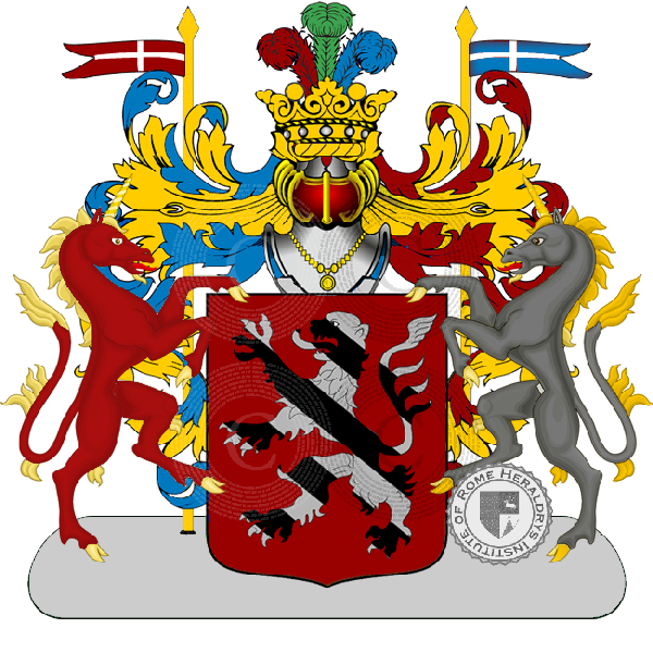Coat of arms of family bava beccaris