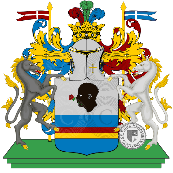Coat of arms of family Falzoni
