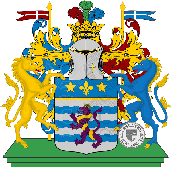 Coat of arms of family tanganelli
