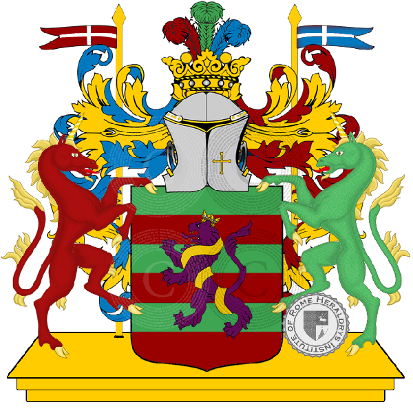Coat of arms of family colasanti