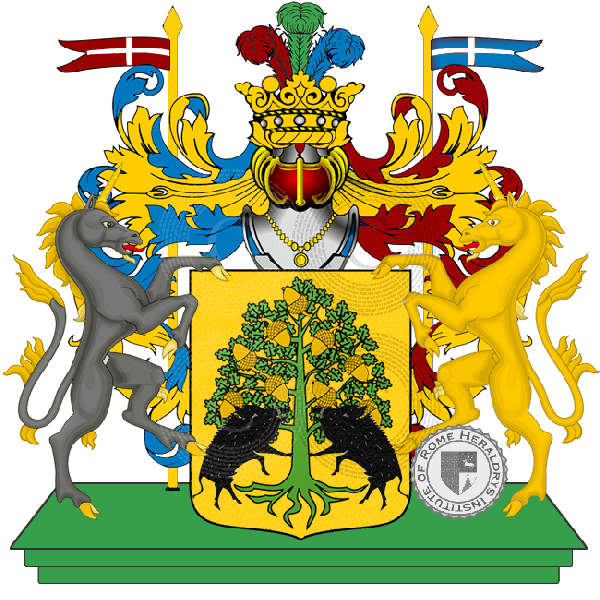 Coat of arms of family postillon