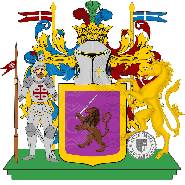 Coat of arms of family carapella