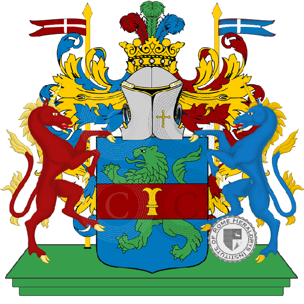 Coat of arms of family venturoli