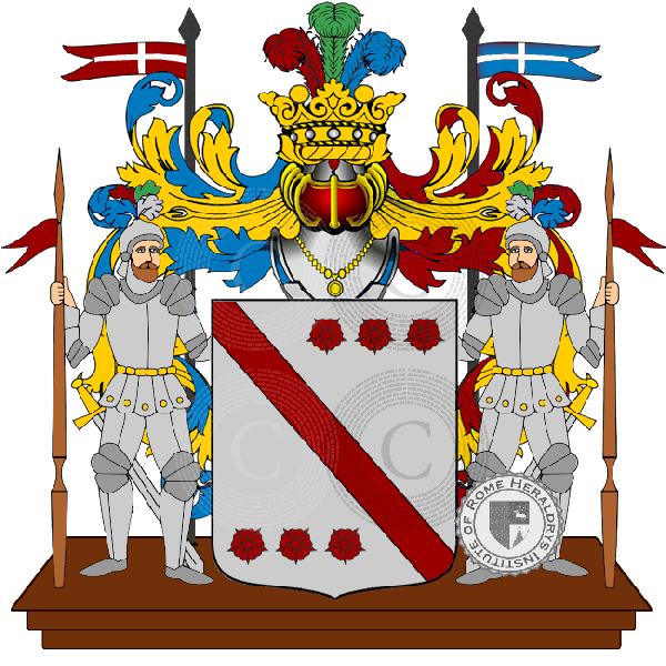Coat of arms of family soldani