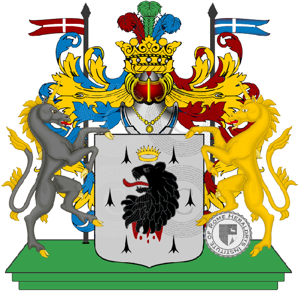Coat of arms of family capoano