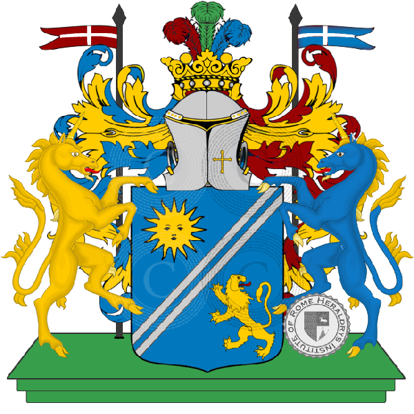 Coat of arms of family Gianporcaro